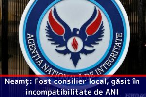 Neamţ: Fost consilier local, găsit în incompatibilitate de Agenţia Naţională de Integritate
