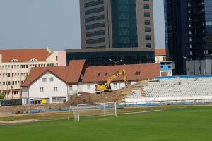 VIDEO FOTO – Lucrările de la stadionul Municipal. Veste importantă de la FC Hermannstadt