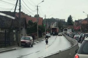 Patru autoturisme implicate într-un accident la Sângeorgiu