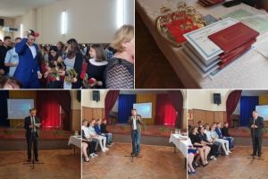 FOTO / VIDEO Absolvenţi în Anul Centenarului Unirii la Liceul Teoretic Teiuş