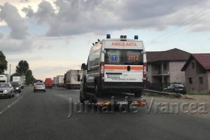 POZA ZILEI: Ambulanţă din Vrancea, “resuscitată” la Buzău