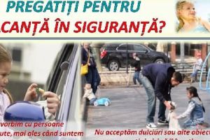 Pregătiţi pentru… vacanţă în siguranţă? Vorbim cu persoane necunoscute?