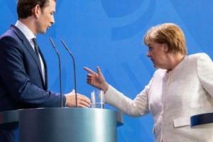 Axă anti-imigraţie Roma – Viena – Berlin peste capul lui Merkel