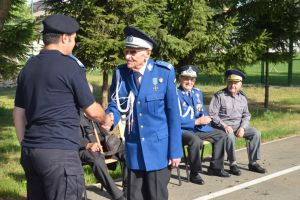 Veterani de război, avansaţi în grad în cadrul Marşului Jandarmeriei
