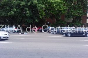 Imagini de la eveniment. Accident rutier pe Șoseaua Mangaliei din Constanta. O persoana a fost grav ranita (galerie foto) 