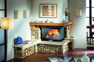 Montează un şemineu tip centrală şi orice casă devine acasă!