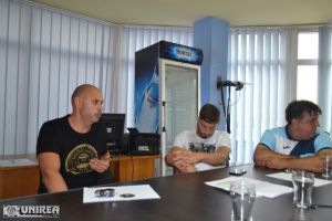 FOTO, Semnal de alarmă! Mihai Oanea şi Gicu Grozav, finanţatorii Unirii Alba Iulia: „Una este indiferenţa şi alta este când se pun beţe-n roate. Nu ne putem lupta cu Primăria!”