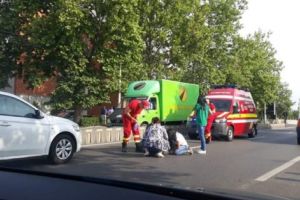 ACUM: Accident în cartierul Trivale – Copil lovit pe marcaj