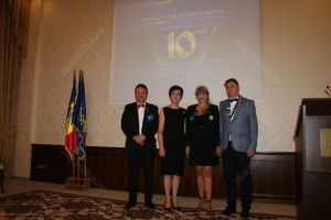 Zece ani de Rotary Bistriţa Nosa. Al 11-lea preşedinte, cel mai tânăr de până acum (FOTO)