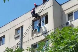 Salvata in ultimul moment, de pompierii bucuresteni!