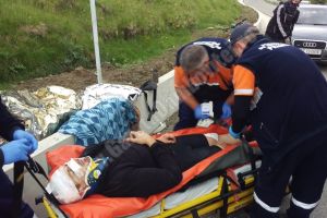 DICHIU: Un tânăr care cobora cu bicicleta a căzut şi s-a lovit la cap. A fost preluat de SMURD