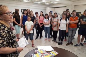 Cristina Iurişniţi a avut oaspeţi din Bistriţa la Parlament