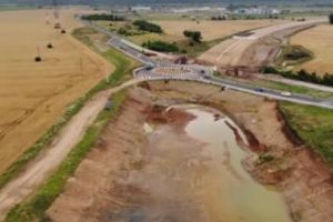 Va mai trece o vreme pana vom circula pe autostrada Sebes-Turda. Vezi cum arata santierul! VIDEO