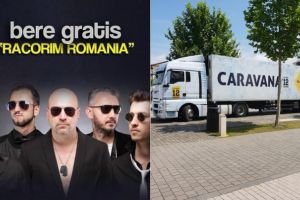 LIVE VIDEO: Trupa ”Bere Gratis” în concert la Alba Iulia. Caravana Bergenbier EU SUNT 12 se află în oraş