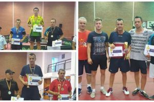 FOTO. ISU Alba, la etapa finală a Cupei ASPR la tenis de masa. Un sublocotenet şi un plutonier adjuntant, pe podium