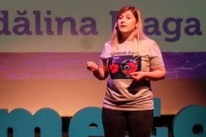 Mădălina Blaga (UMF Târgu-Mureş), premiu special în finala „FameLab”