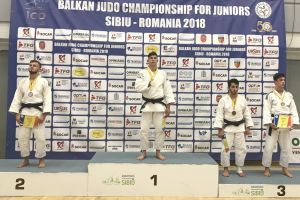 Orădeanul Adrian Olaru, dublu campion balcanic la judo juniori (U23)
