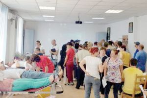 Peste 100 de persoane au donat sânge la Huşi