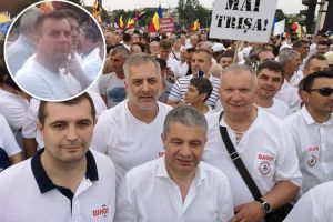 Protest cu inculpaţi: Printre participanţii la mitingul PSD-ALDE s-au numărat şi doi celebri 