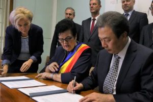 FOTOGALERIE. Pas important pentru înfrăţirea municipiului Reghin cu oraşul Yuncheng din China