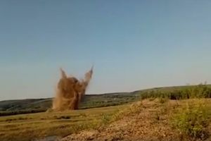 VIDEO: Proiectilele găsite în Pădurea Oituz au fost distruse