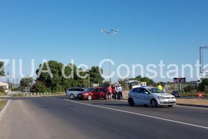 Judetul Constanta. Accident rutier pe DN2A, in zona Celsy. Doua masini implicate. O persoana a fost ranita