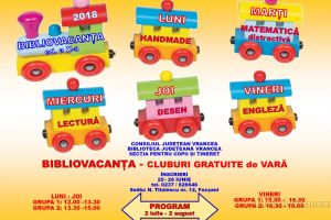 În iulie începe BIBLIOVACANȚA! Ce pot face copiii la bibliotecă