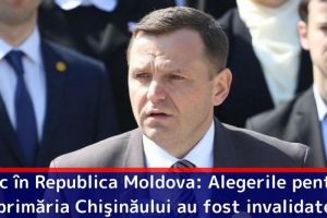 Șoc în Republica Moldova: Alegerile pentru primăria Chişinăului au fost invalidate