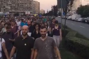 Jos Guvernul! Peste 3.000 de oameni au protestat la Cluj împotriva modificărilor la Codul de procedură penală (VIDEO)