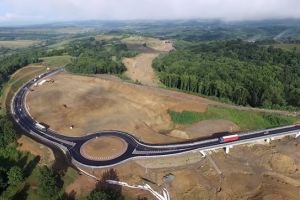 Se vad primele schimbari la nodul Holdea, pe lotul 3 al autostrazii Lugoj – Deva