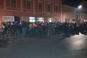 Ziua protestelor – Și la Agnita iest oamenii în stradă