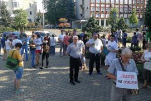 PROTEST in Baia Mare fata de modificarea codurilor penale
