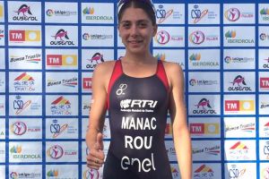 Triatlonista Antoanela Manac a concurat la etapa de Cupa Mondiala din Belgia (galerie foto)