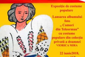 Expoziţie de costume populare de Ziua Iei, în Foaierul Prefecturii