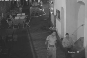 FOTO Hoţi în acţiune la restaurantul Teatro. E a II-a oara când dau lovitura