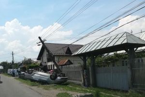 Doi răniţi într-un accident la Ardeoani