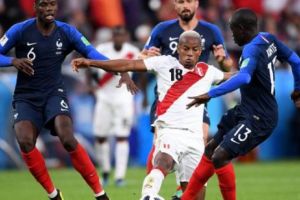 CAMPIONATUL MONDIAL. Franţa a câştigat din nou după o altă evoluţie MEDIOCRĂ. Peru este ELIMINATĂ