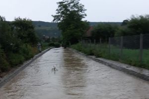 Circa 20 de gospodării din Manic, inundate. Ce a salvat localitatea de la dezastru