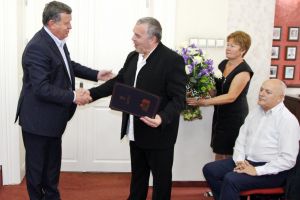 VIDEO FOTO Directorul FITS, Constantin Chiriac, cetăţean de onoare în Râmnicu Vâlcea