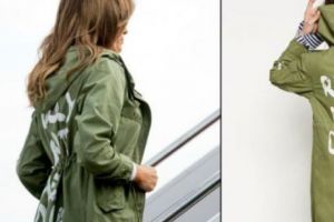 Melania Trump şi-a pus lumea în cap din cauza unei JACHETE cu mesajul: „Mie nu-mi pasă, ţie?”