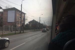 Linia 15 nu mai ajunge pana la capat, din cauza lucrarilor de la baricada de pe Martirilor