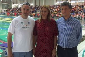 Camelia Potec a dat startul Campionatelor Naţionale de nataţie!