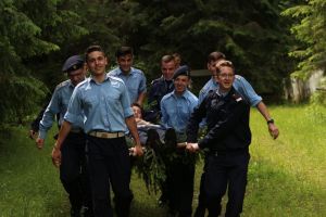 Elevi ai Colegiului Militar din Câmpulung, în tabără de instrucţie la Colibiţa