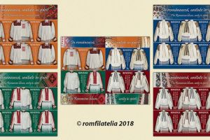 Emisiunea de mărci poştale „Ia românească, unitate în spirit”