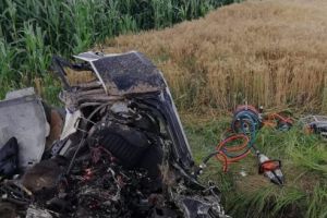 FOTO: O femeie a decedat într-un accident pe E 60, între Iernut-Cuci