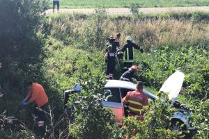 Accident între Hărman şi Lunca Câlnicului