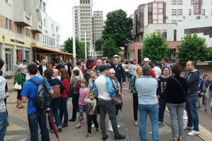 LIVE&FOTO. Protest puternic la Satu Mare