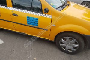 TÂRGOVIȘTE: Copil acorşat de un TAXI, pe trecerea de pietoni