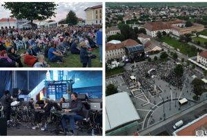 FOTO. Sărbătoarea Muzicii 2018: Spectacolul Musicalul „Mamma Mia” cu Horea Brenciu, Mirela Vaida, Jazzy Jo şi alţi artişti, în Piaţa Cetăţii din Alba Iulia