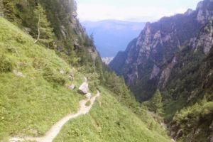 O turista a fost ranita, duminica, pe un traseu nemarcat din Bucegi